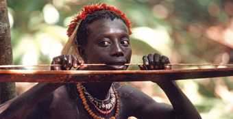 jarawa con arco