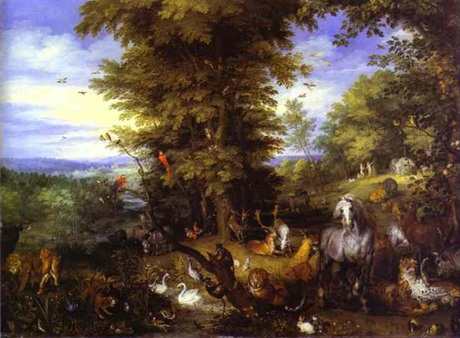 Jan Brueghel - Paradiso terrestre