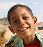 foto di Ben MacLaren – ragazzo egiziano