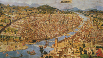 mappa di Firenze, 1470