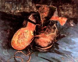 Van Gogh: scarpe XIX sec. 