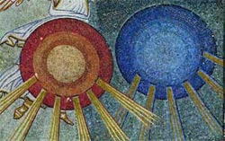 S. Marco, mosaico: i due Soli