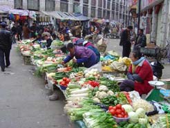 Lhasa: mercato